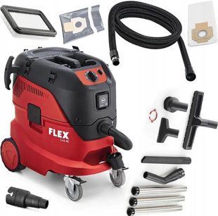 Пылесос строительный 42 л, 1200 Вт, с набором для уборки, FLEX S 44 L AC (444146)