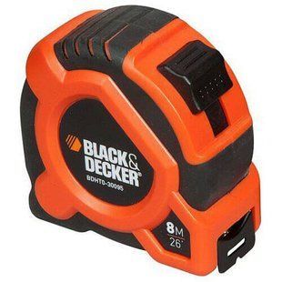 Рулетка вимірювальна 8 метрів BLACK+DECKER BDHT0-30095