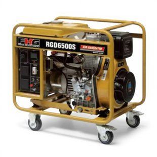 Дизельний генератор Daishin RGD6500S &ndash; 4,4/4,8 кВт, 220 В, Robin Subaru FHG DY46