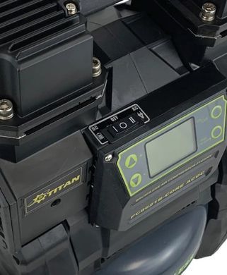 Безмасляный аккумуляторно-сетевой компрессор Titan PC8621B-CORE ACDC 800 Вт, 130 л/мин