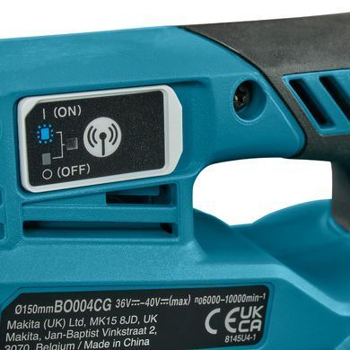Акумуляторна ексцентрикова шліфмашина Makita BO004CGZ XGT 40V Max, &Oslash;150 мм