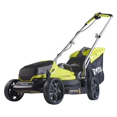 Аккумуляторная газонокосилка 18В ONE+, 33см (1&times;4.0Ач), Ryobi RLM18X33B40 (5133004306)