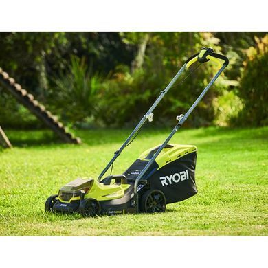 Аккумуляторная газонокосилка 18В ONE+, 33см (1&times;4.0Ач), Ryobi RLM18X33B40 (5133004306)