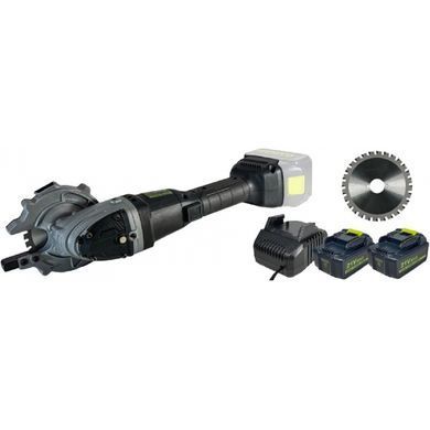 Аккумуляторный резак по металлу TITAN PCM11021B-CORE SET2+ 21В, 2 АКБ 5Ач, ЗУ, 2 диска