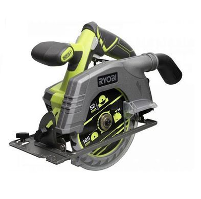Аккумуляторная дисковая пила 18В ONE+, 165мм, 4700 об/мин, Ryobi R18CS-0