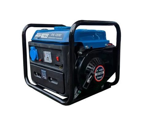 Бензиновый генератор PROFI-TEC PE-1200G, 1,2 кВт