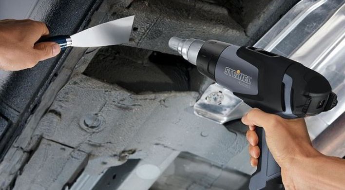 Термоповітродувка 2300Вт, комплект для ремонту, кейс, STEINEL HG 2320 KF,(005597)