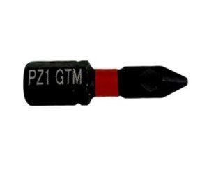 Біта ударна GTM PZ1 25 мм 2 шт S2, торсіонна, магнітна, хвостовик 1/4"