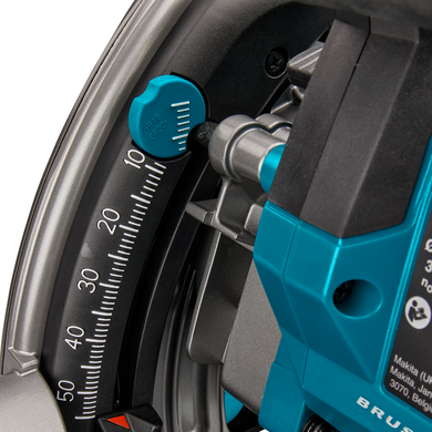 Аккумуляторная погружная дисковая пила Makita XGT SP001GZ03 40V Max, &Oslash;165 мм