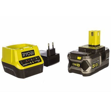 Набір 18В ONE+, зарядне 2А та батарея 5,0Аг., Ryobi. RC18120-150 (5133003366)
