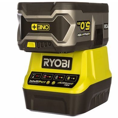 Набір 18В ONE+, зарядне 2А та батарея 5,0Аг., Ryobi. RC18120-150 (5133003366)