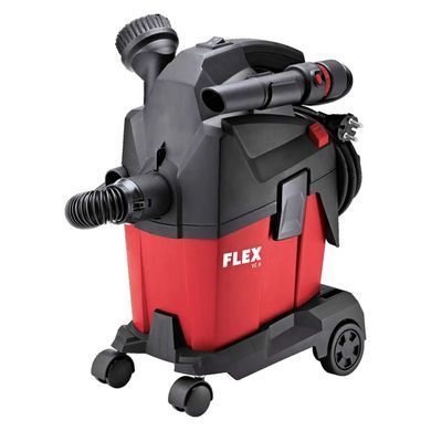 Пылесос строительный 6 л, 1200 Вт, класс L, с набором для уборки, FLEX VC 6 L MC (481513)