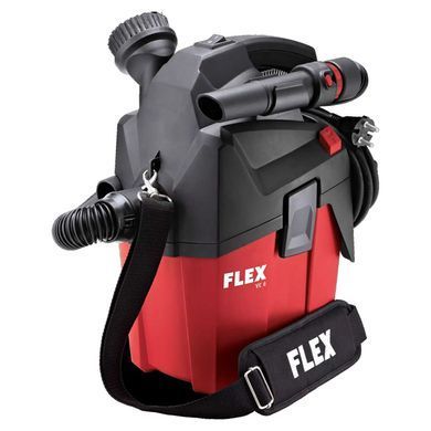 Пылесос строительный 6 л, 1200 Вт, класс L, с набором для уборки, FLEX VC 6 L MC (481513)