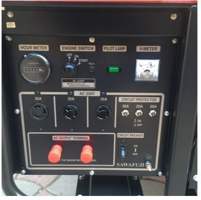 Электрогенератор ELEMAX SH13000 бензиновый 10,0 кВт, эл. запуск, 1 фаза