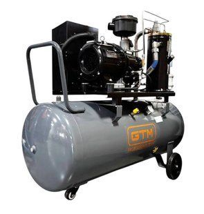 Винтовой компрессор GTM DLG7.5V/inv 200 л, 7.5 кВт, 8 бар, 1000 л/мин, 380 В инвертор