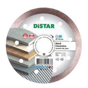 Круг алмазный отрезной 1A1R 115x1,4/1,0x10x22,23 Hard ceramics