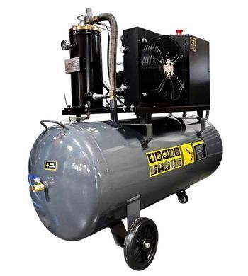 Винтовой компрессор GTM DLG7.5V/inv 200 л, 7.5 кВт, 8 бар, 1000 л/мин, 380 В инвертор