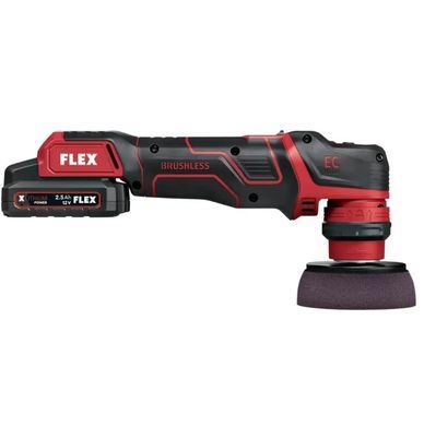 Полировальная машина ротационно-эксцентриковая аккумуляторная 12В, FLEX PXE 80 10.8-EC/2.5 Set (532268)