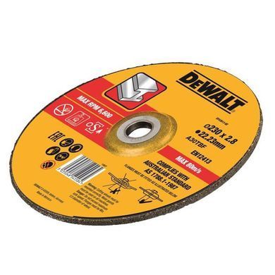 Круг отрезной по металлу 230х3.0х22.23 мм DeWALT DT43913