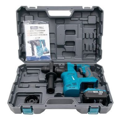 Аккумуляторный перфоратор PROFI-TEC PPBH2520 (1&times;4.0 Ач, ЗУ)