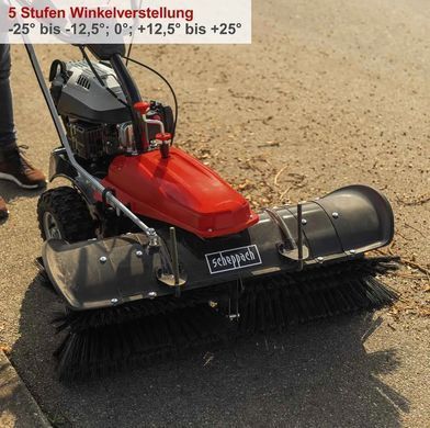Подметальная машина Scheppach SC2200PE 4.8 кВт (4.9 л.с.), 100 см, 3-в-1