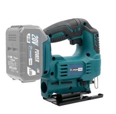 Лобзик PROFI-TEC PGS2080BL 1&times;4.0 Ач, ЗУ, кейс