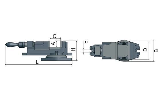 Верстатні лещата FMS 150