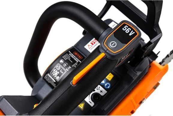 Акумуляторна ланцюгова пила GTM CSTH56/1800BL 56 В, шина 35 см