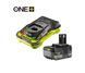 Набор 18В ONE+, зарядное 5А и батарея 6,0Ач, Ryobi. RC18150-160XG (5133005584)