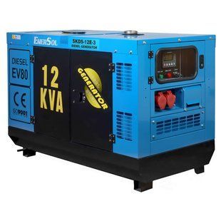 Генератор дизельный EnerSol SKDS-12E-3