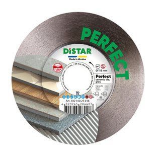 Круг алмазный отрезной 1A1R 115x1,5/0,9x25x22,23H Perfect