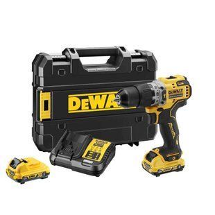 Акумуляторний безщітковий ударний дриль-шуруповерт DeWALT DCD706D2