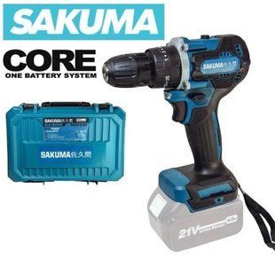 Шуруповерт акумуляторний SAKUMA CD5521B-CORE 21В, 55 Нм