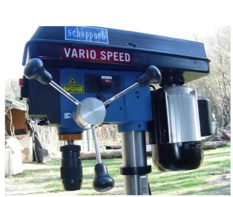 Настільний свердлильний верстат Scheppach DP19 Vario 230 В, 550 Вт, B16, &Oslash;13 мм