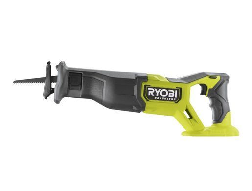 Аккумуляторная сабельная пила Ryobi RRS18BL-0 ONE+ 18V &mdash; бесщеточная, ход 32 мм, до 3200 ход/мин