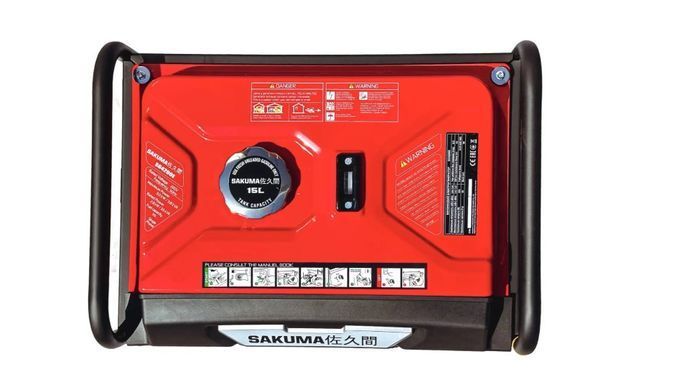 Бензиновый генератор SAKUMA SG4200, 3,8 kVA (3,0 кВт)