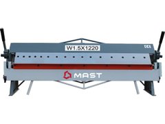 Сегментный листогибочный станок MAST W1.5X1220
