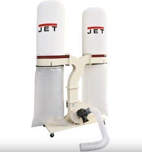 Стружкоотсос JET DC-2300M 2200 Вт 2300 м&sup3;/ч 2&times;200 л 100 мм