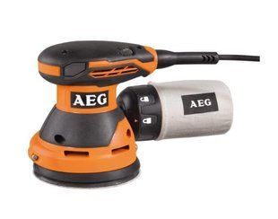 Ексцентрикова шліфувальна машина AEG EX 125 ES, 300 Вт, диск 125 мм, 7000&ndash;12000 об/хв