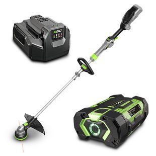 Акумуляторний тример EGO ST1401E-ST KIT, 56В, ширина 35 см, струна 2,4 мм, розбірна штанга, акумулятор 2,5 А&middot;год + зарядний пристрій