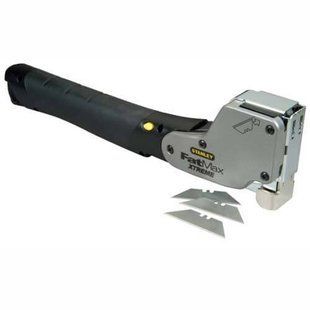 Степлер молотковий ударний STANLEY "FatMax&reg; Xtreme" : скоби тип "G" і ніж з висувними лезами
