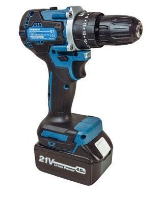 Дрель-шуруповерт аккумуляторная SAKUMA CD5521B-CORE SET122SB 21В, 55 Нм