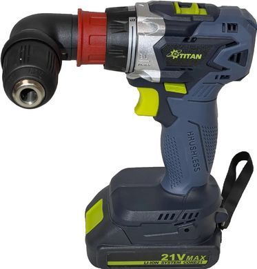 Аккумуляторная дрель-шуруповерт TITAN PDS4821B-CORE SET222 21В, 48 Нм