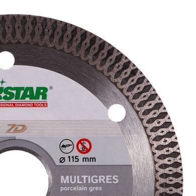 Круг алмазный отрезной 1A1R 115x1,6/1,0x10x22,23 Multigres