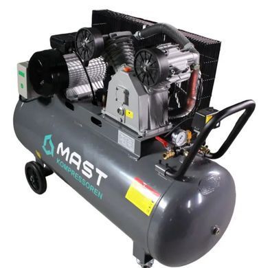 Поршневой компрессор MAST VA90/200L 400V 4 кВт, 600 л/мин, 12.5 Бар