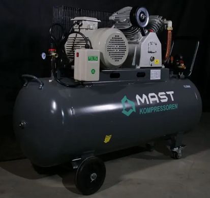 Поршневой компрессор MAST VA90/200L 400V 4 кВт, 600 л/мин, 12.5 Бар