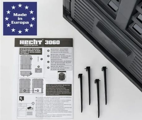 Компостер HECHT 3060, 360 л, пластиковий, вентиляція, без дна
