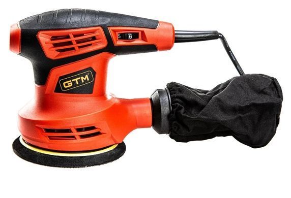 Эксцентриковая шлифмашина GTM OS125/280 280 Вт, 125 мм