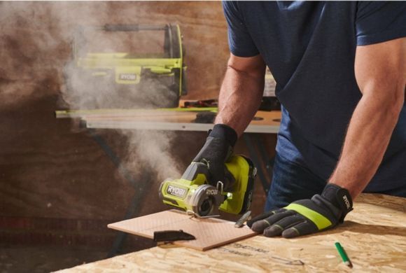 Дисковая пила аккумуляторная 18В ONE+, 76 мм, бесщеточная, Ryobi. RCT18BL-0 (5133006500)