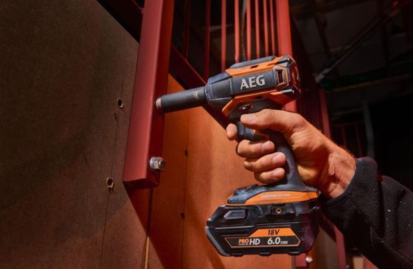 Акумуляторний ударний гайковерт AEG BSS18C12ZB6, 18 В, 300 Нм